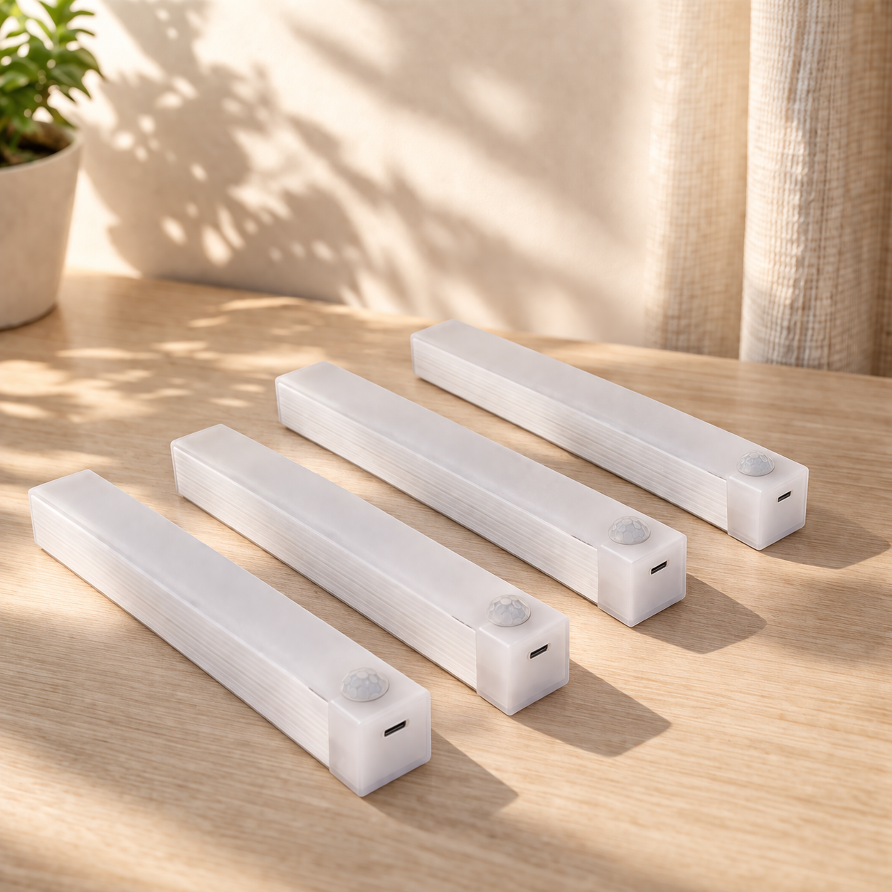 Lămpi LED cu Senzor – Fără Fire, Montaj Magnetic