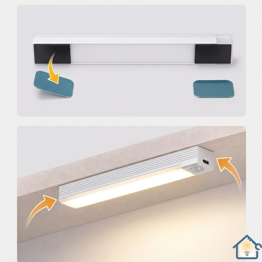 Lămpi LED cu Senzor – Fără Fire, Montaj Magnetic